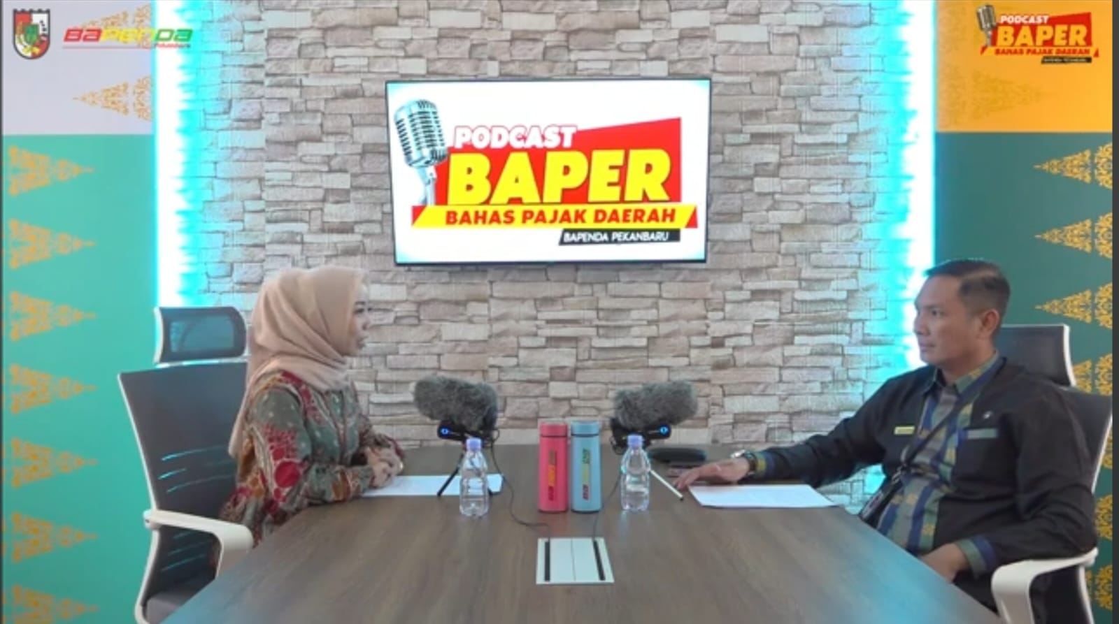 Bapenda Kota Pekanbaru, meluncurkan program Podcast BAPER.
