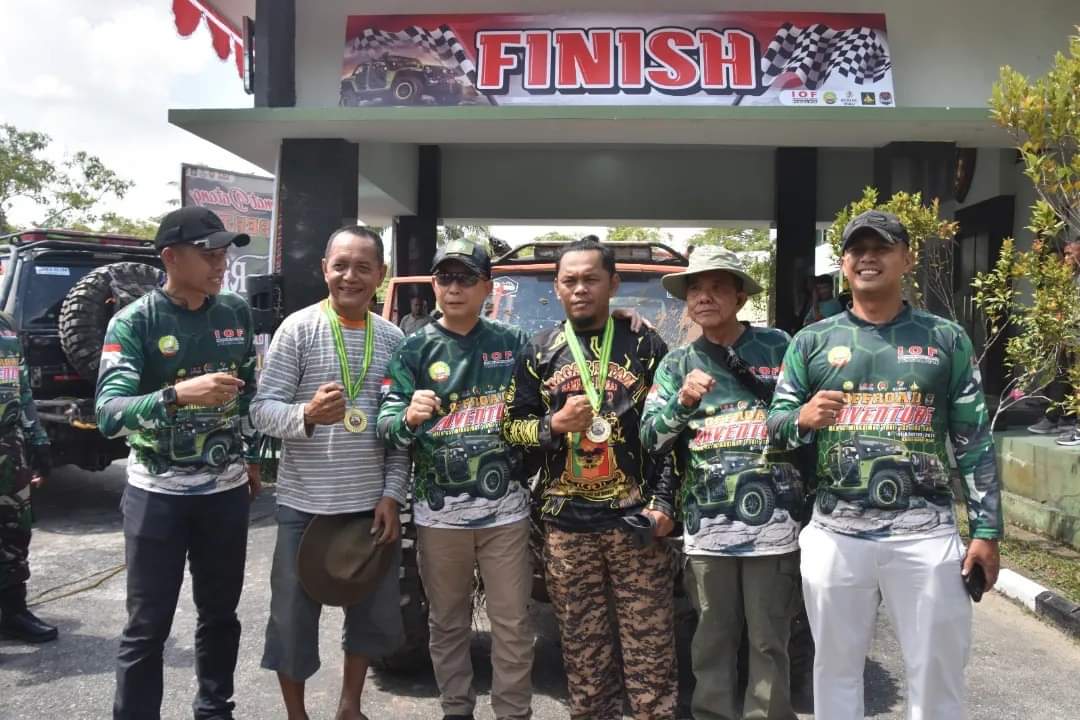 Lomba Riau Off Road Adventure 2024 Secara Resmi Ditutup Danrem 031/Wira Bima.