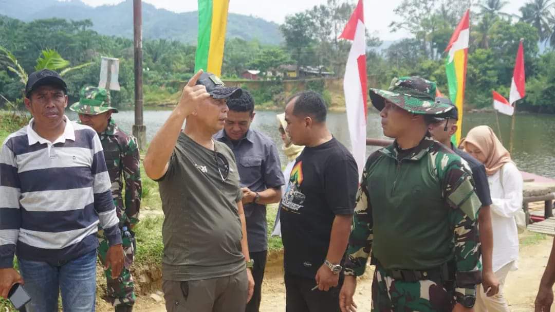 Danrem 031/WB Brigjen TNI Dany Rakca Andalasawan Cek Kesiapan Sasaran Sebelum Kunjungan KASAD.