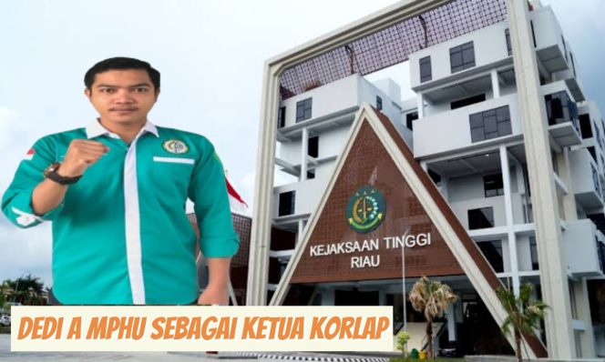 Dedi A MPHU Sebagai Ketua Korlap Demo dari JARINGAN MAHASISWA ANTI KORUPSI.