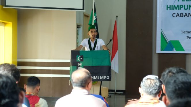 Ketua Umum HMI Cabang Kepulauan Meranti, Ilham.