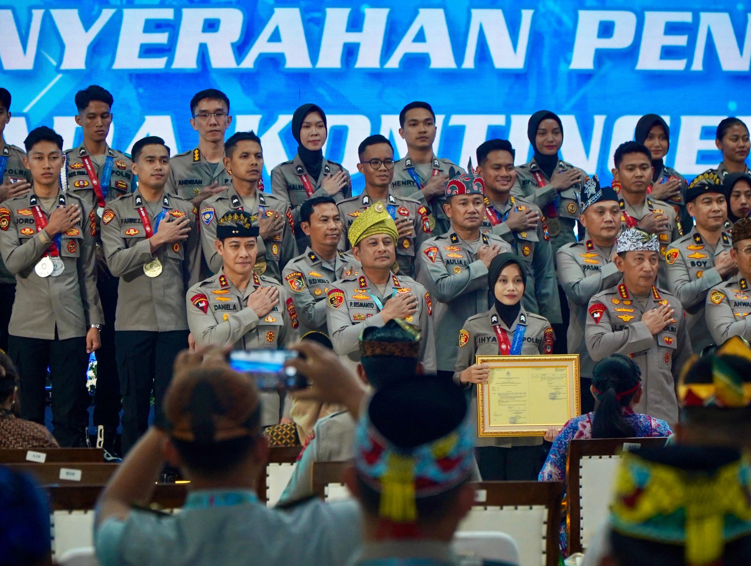 Polda Kalbar Borong Berbagai Juara Lomba Ketahanan Pangan Tingkat Nasional.