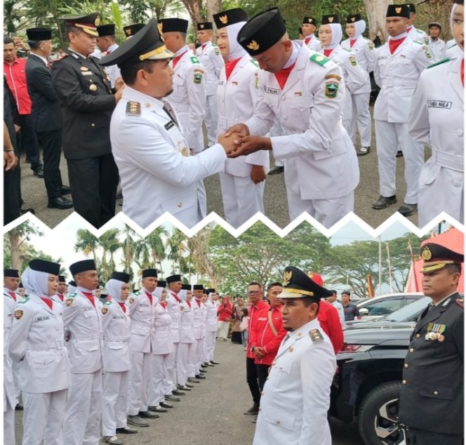 
					Wakil Bupati Solok Pimpin Upacara Penurunan Bendera Merah Putih HUT RI ke- 80