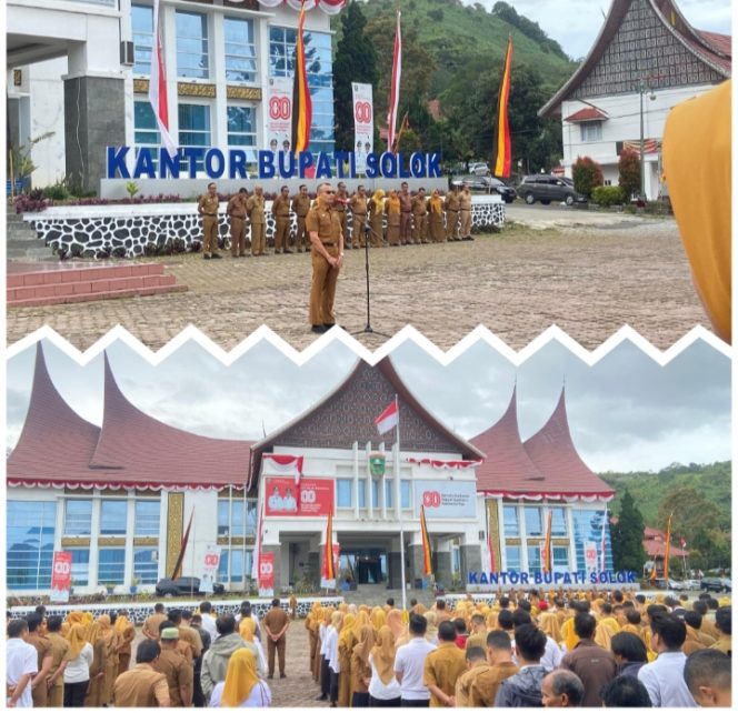 
					Bupati Solok Tekankan Semu Kepala OPD Agar Taat Aturan dan Semua ASN Tingkatkan Disiplin