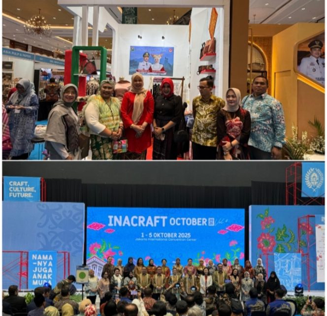 
					Ketua Dekranasda Kabupaten Solok Hadiri Pembukaan Inacraft 2025 di Jakarta