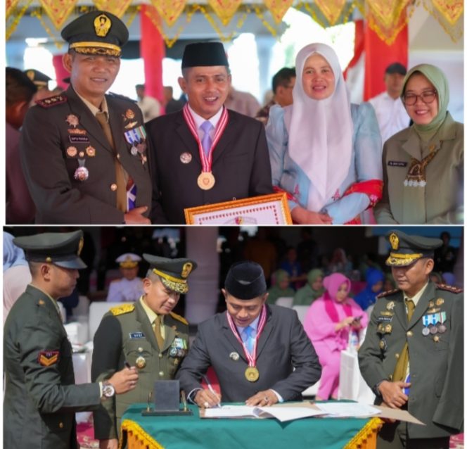 
					Bupati Solok Terima Penghargaan pada Peringatan HUT TNI ke-80