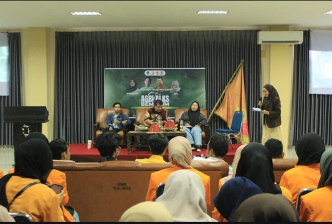 
					AGRI TALKS BEM UNM Dorong Peran Pemuda dalam Kedaulatan Pangan Nasional