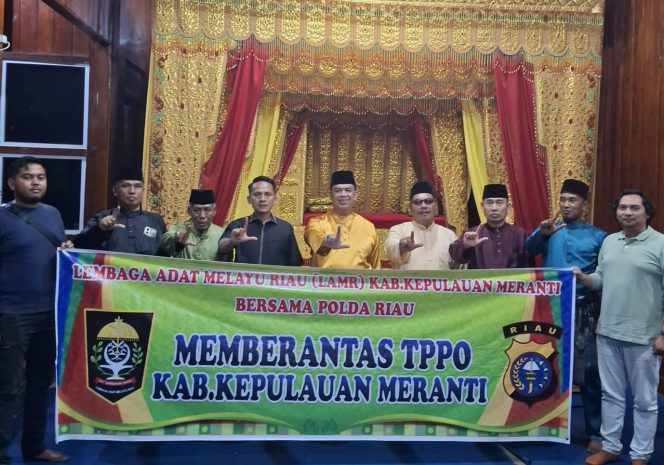 
					LAMR Kepulauan Meranti Dukung Pemberantasan TPPO Polda Riau